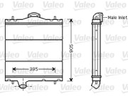 733448 Chladič, chlazení motoru NEW PART VALEO