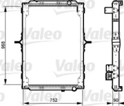 733547 Chladič, chlazení motoru NEW PART VALEO