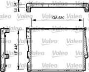 734276 Chladič, chlazení motoru VALEO