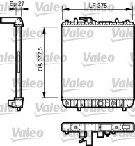 734331 Chladič, chlazení motoru VALEO