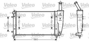 734457 Chladič, chlazení motoru VALEO