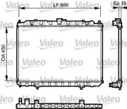 735062 Chladič, chlazení motoru VALEO