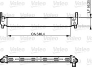 735310 Chladič, chlazení motoru VALEO