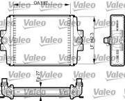 735467 Chladič, chlazení motoru VALEO