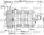 815802 Kompresor, klimatizace NEW ORIGINAL PART VALEO