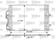 816852 Kondenzátor, klimatizace VALEO