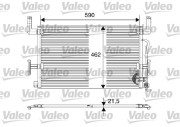 816980 Kondenzátor, klimatizace NEW ORIGINAL PART VALEO