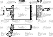 817032 VALEO výparník klimatizácie 817032 VALEO