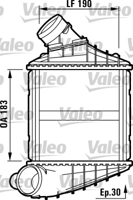 817459 Chladič turba VALEO