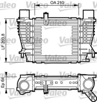 817999 Chladič turba VALEO