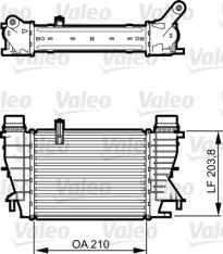 818264 Chladič turba VALEO