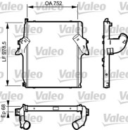 818782 Chladič turba NEW ORIGINAL PART VALEO