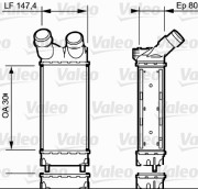 818866 Chladič turba VALEO