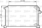 818985 Kondenzátor, klimatizace NEW PART VALEO