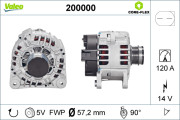 200000 generátor VALEO CORE-FLEX VALEO