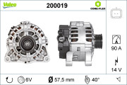 200019 generátor VALEO CORE-FLEX VALEO