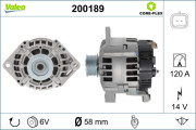 200189 generátor VALEO CORE-FLEX VALEO