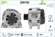 200192 generátor VALEO CORE-FLEX VALEO