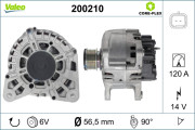 200210 generátor VALEO CORE-FLEX VALEO