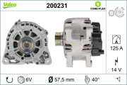 200231 generátor VALEO CORE-FLEX VALEO