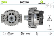 200240 generátor VALEO CORE-FLEX VALEO