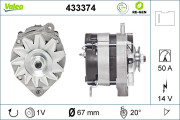 433374 generátor VALEO RE-GEN REMANUFACTURED VALEO