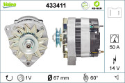 433411 generátor VALEO RE-GEN REMANUFACTURED VALEO