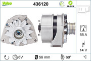 436120 generátor VALEO RE-GEN REMANUFACTURED VALEO