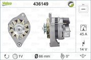 436149 generátor VALEO RE-GEN REMANUFACTURED VALEO