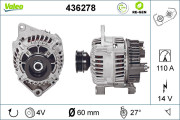 436278 generátor VALEO RE-GEN REMANUFACTURED VALEO