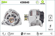 436640 generátor VALEO RE-GEN REMANUFACTURED VALEO