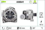 436641 generátor VALEO RE-GEN REMANUFACTURED VALEO