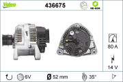 436675 generátor VALEO RE-GEN REMANUFACTURED VALEO