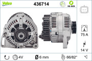 436714 generátor VALEO RE-GEN REMANUFACTURED VALEO