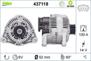 437118 generátor VALEO RE-GEN REMANUFACTURED VALEO