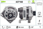 437160 generátor VALEO RE-GEN REMANUFACTURED VALEO