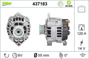 437183 generátor VALEO RE-GEN REMANUFACTURED VALEO