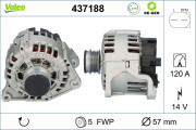 437188 generátor VALEO RE-GEN REMANUFACTURED VALEO