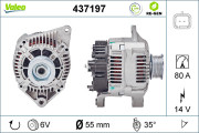 437197 generátor VALEO RE-GEN REMANUFACTURED VALEO