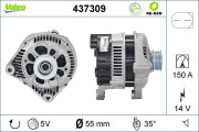 437309 generátor VALEO RE-GEN REMANUFACTURED VALEO