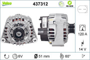 437312 generátor VALEO RE-GEN REMANUFACTURED VALEO