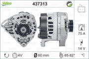 437313 generátor VALEO RE-GEN REMANUFACTURED VALEO