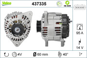 437335 generátor VALEO RE-GEN REMANUFACTURED VALEO