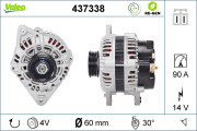 437338 generátor VALEO RE-GEN REMANUFACTURED VALEO