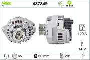 437349 generátor VALEO RE-GEN REMANUFACTURED VALEO