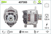 437353 generátor VALEO RE-GEN REMANUFACTURED VALEO