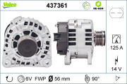 437361 generátor VALEO RE-GEN REMANUFACTURED VALEO