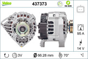 437373 generátor VALEO RE-GEN REMANUFACTURED VALEO