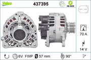 437395 generátor VALEO RE-GEN REMANUFACTURED VALEO