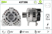 437396 generátor VALEO RE-GEN REMANUFACTURED VALEO